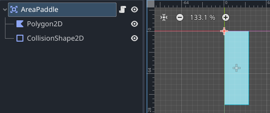 AreaPaddle scene
