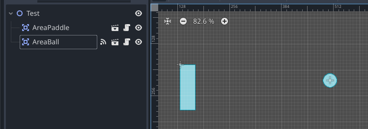 AreaPaddle test scene